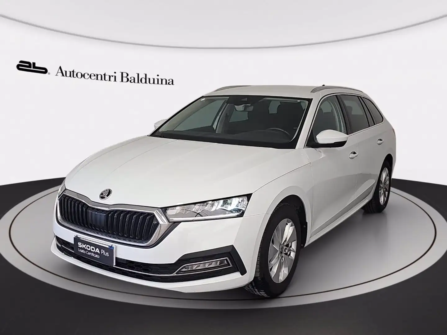 Skoda Octavia wagon 2.0 tdi evo executive 115cv dsg Bianco - 1