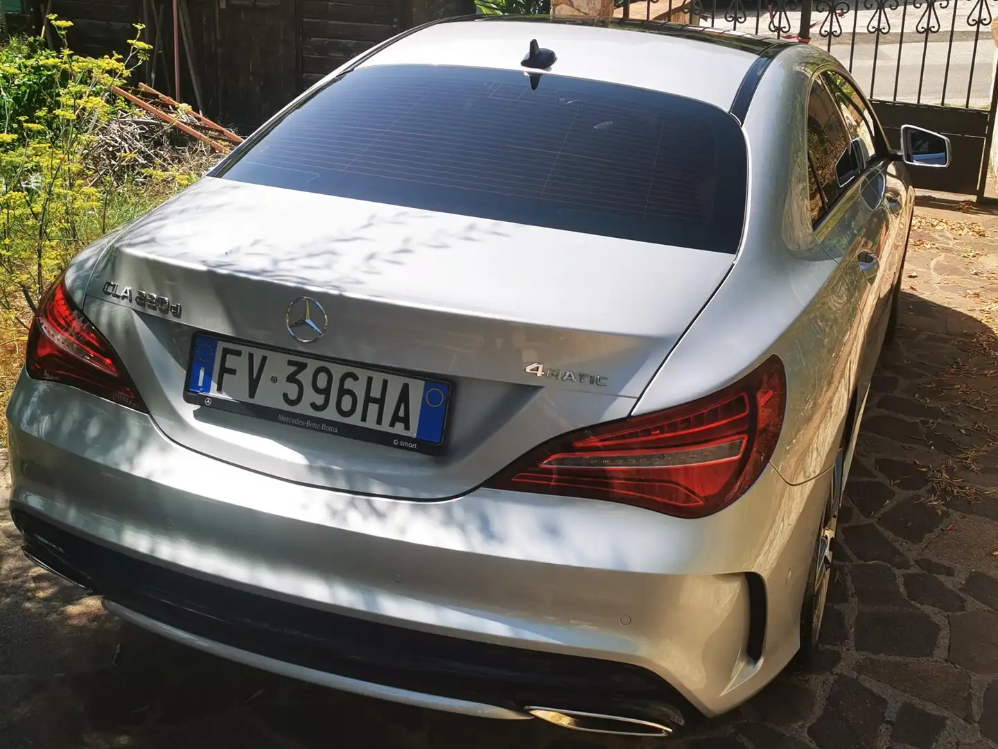 Mercedes-Benz CLA 220 CLA - C117 d Premium 4matic auto FL Argento - 2