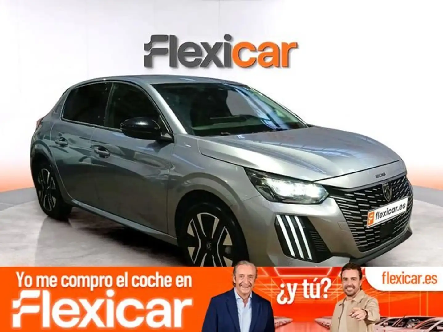 Peugeot 208 Allure HYBRID 110 eDCS6 Gris - 1