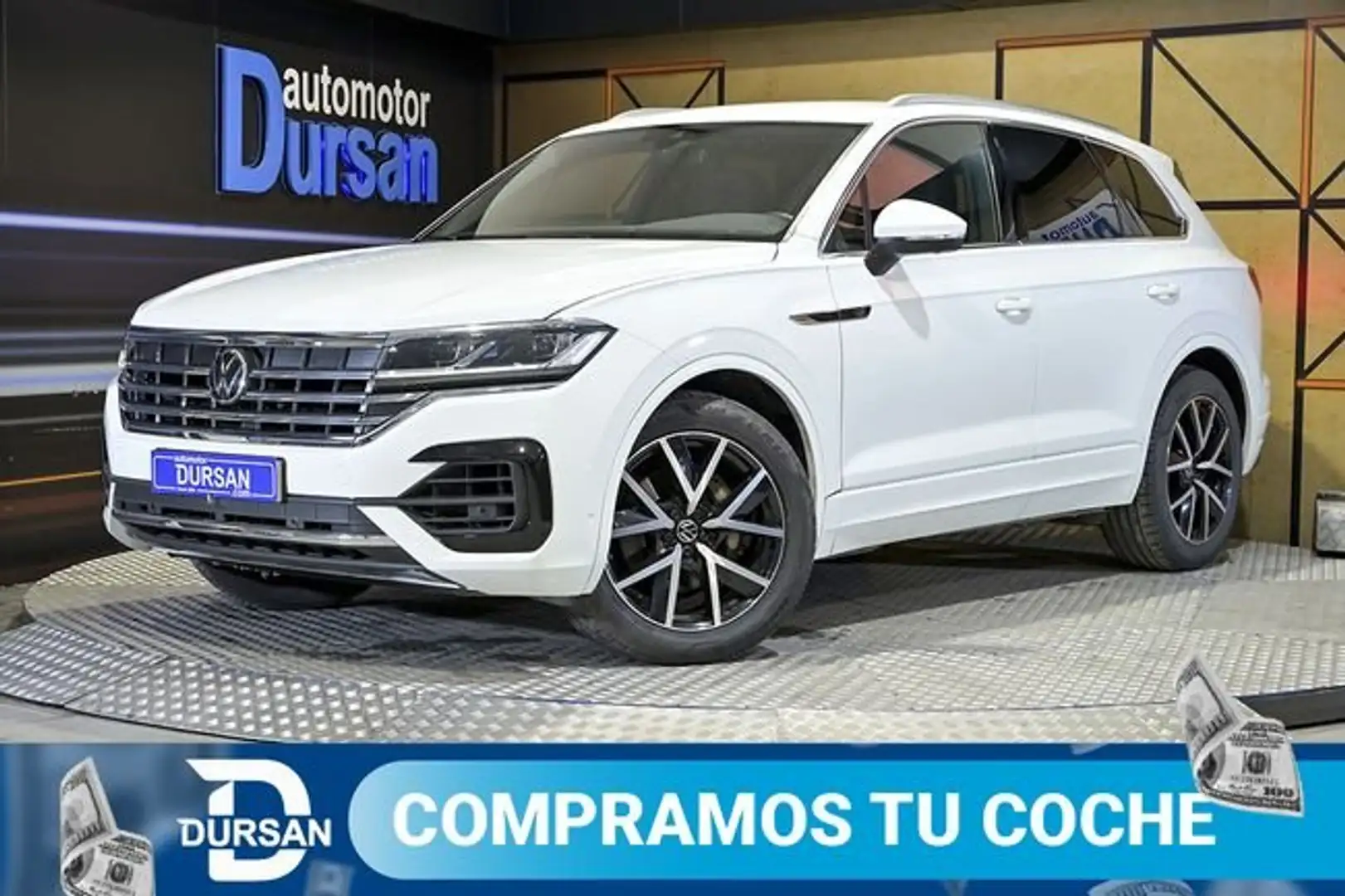 Volkswagen Touareg Prem Eleg 3.0 V6 TDI 210kW Tip 4M Blanco - 1