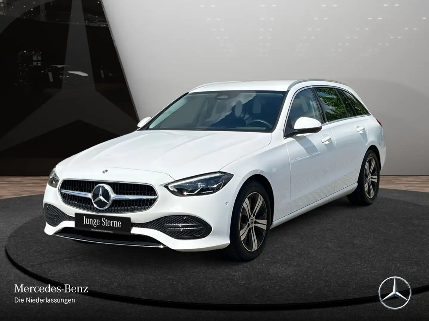 Mercedes-Benz C 220 d T AVANTG+LED+KAMERA+TOTW+KEYLESS+9G Weiß - 2