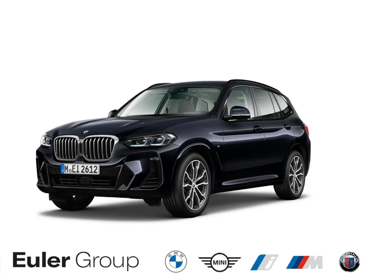 BMW X3 xDrive30d M Sport 20'' AHK H/K Laser HUD ACC LCPro Schwarz - 1