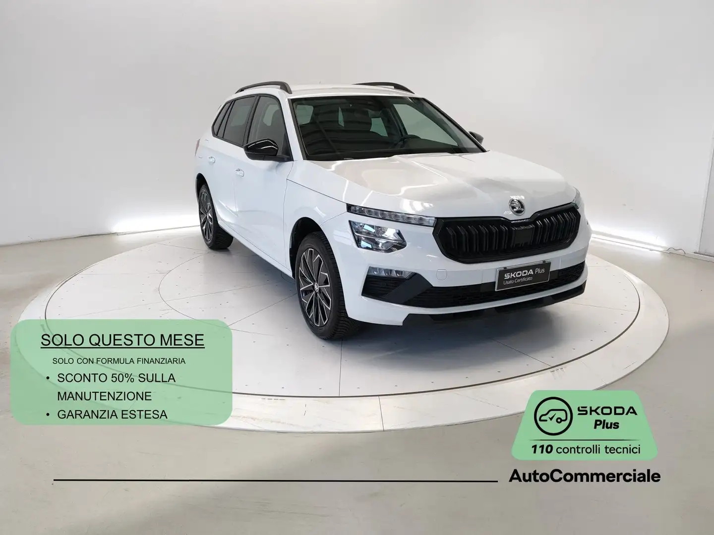 Skoda Kamiq Kamiq 1.0 TSI Black Dots Bianco - 1