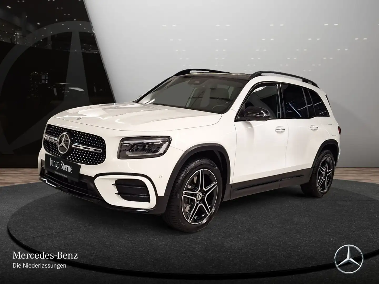Mercedes-Benz GLB 220 4M AMG+NIGHT+PANO+LED+KAMERA+19"+TOTW+8G Weiß - 2