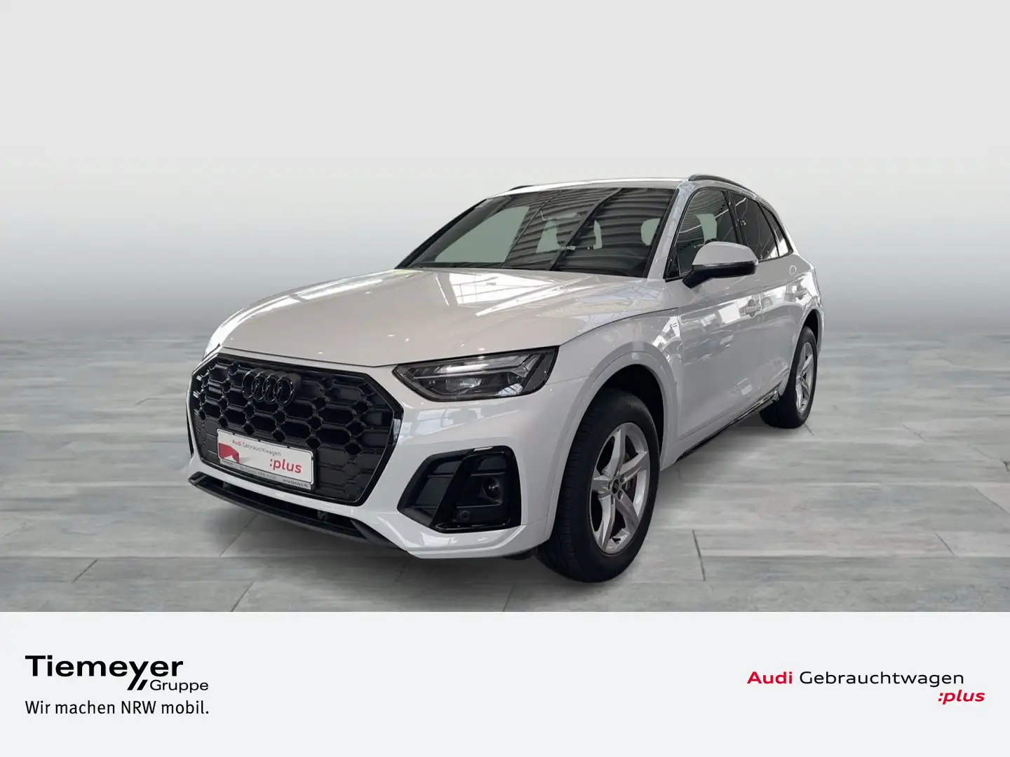 Audi Q5 40 TDI Q 2x S LINE OPS+ NAVI PANO LM18 Weiß - 1