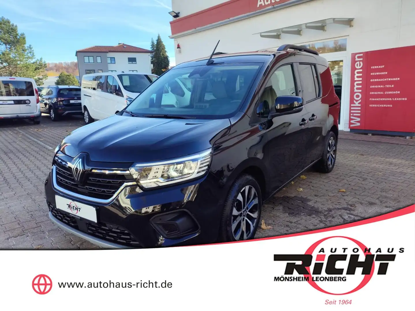 Renault Kangoo 1.5dCi Techno Navi Kamera LED SHZ Schwarz - 1