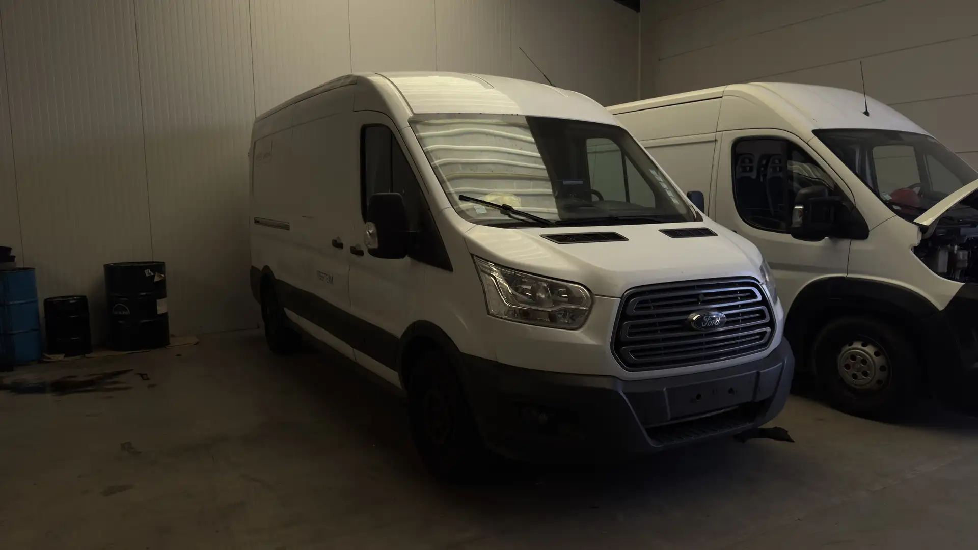Ford Transit Bus ✅ euro 6 ✅ L3H2 Blanc - 1