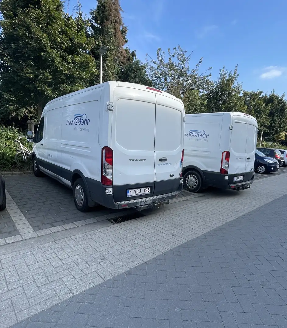 Ford Transit Bus ✅ euro 6 ✅ L3H2 ✅2.0-96kw ✅2018 Blanc - 1