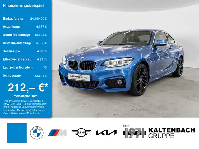 BMW 230 i Coupe M-Sport LED NAVI SHZ PDC KLIMA