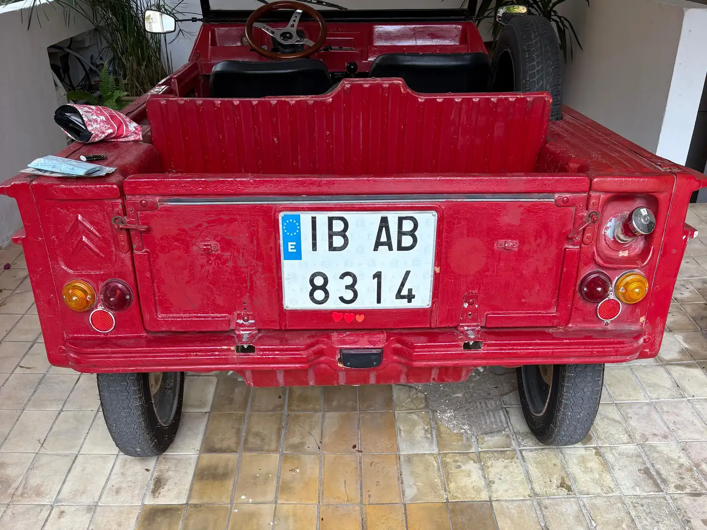 Citroen Méhari Descapotable 1985 Czerwony - 2