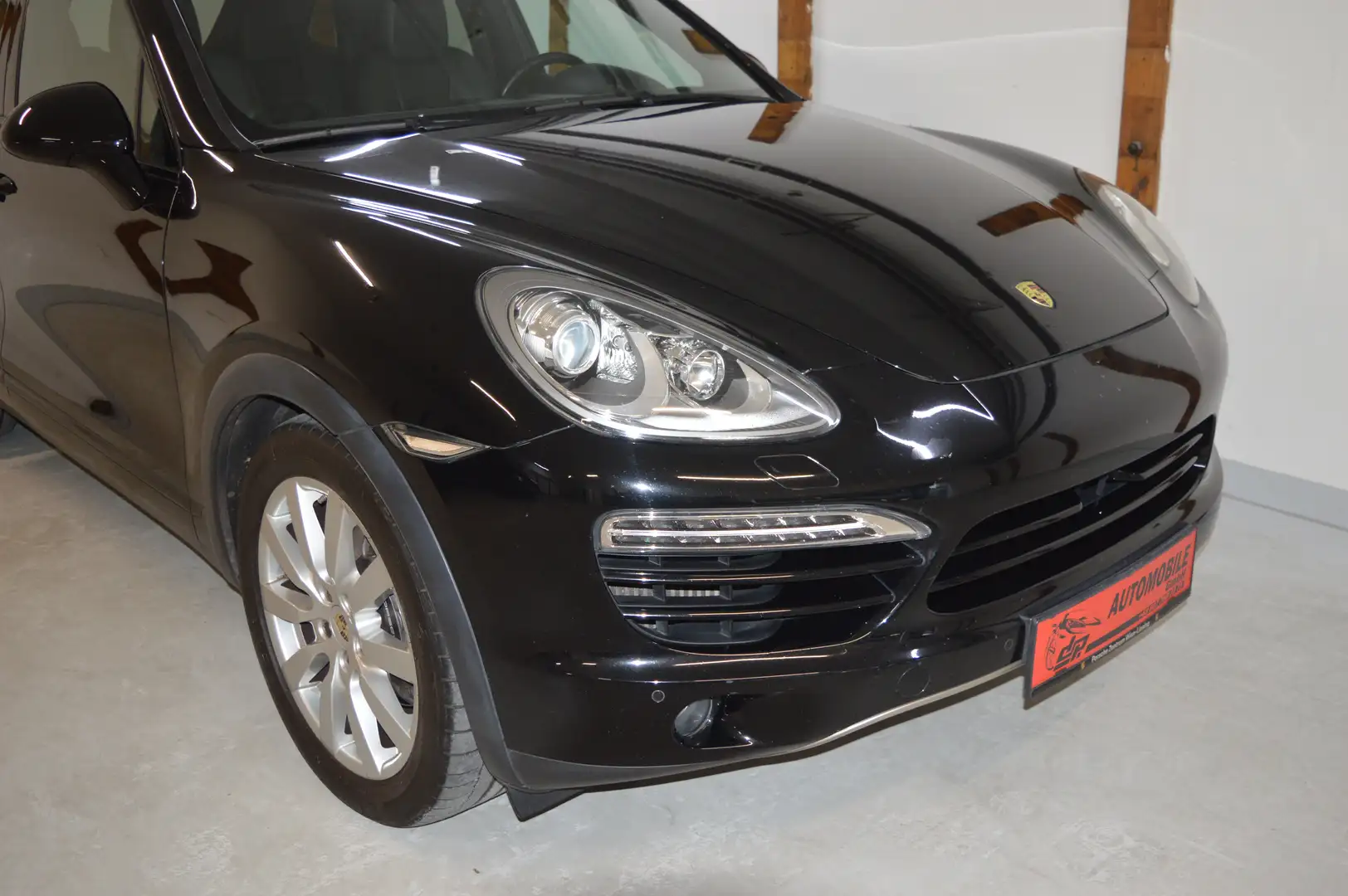 Porsche Cayenne 3,0D **2. Besitz**Leder**Kredit möglich** Schwarz - 2