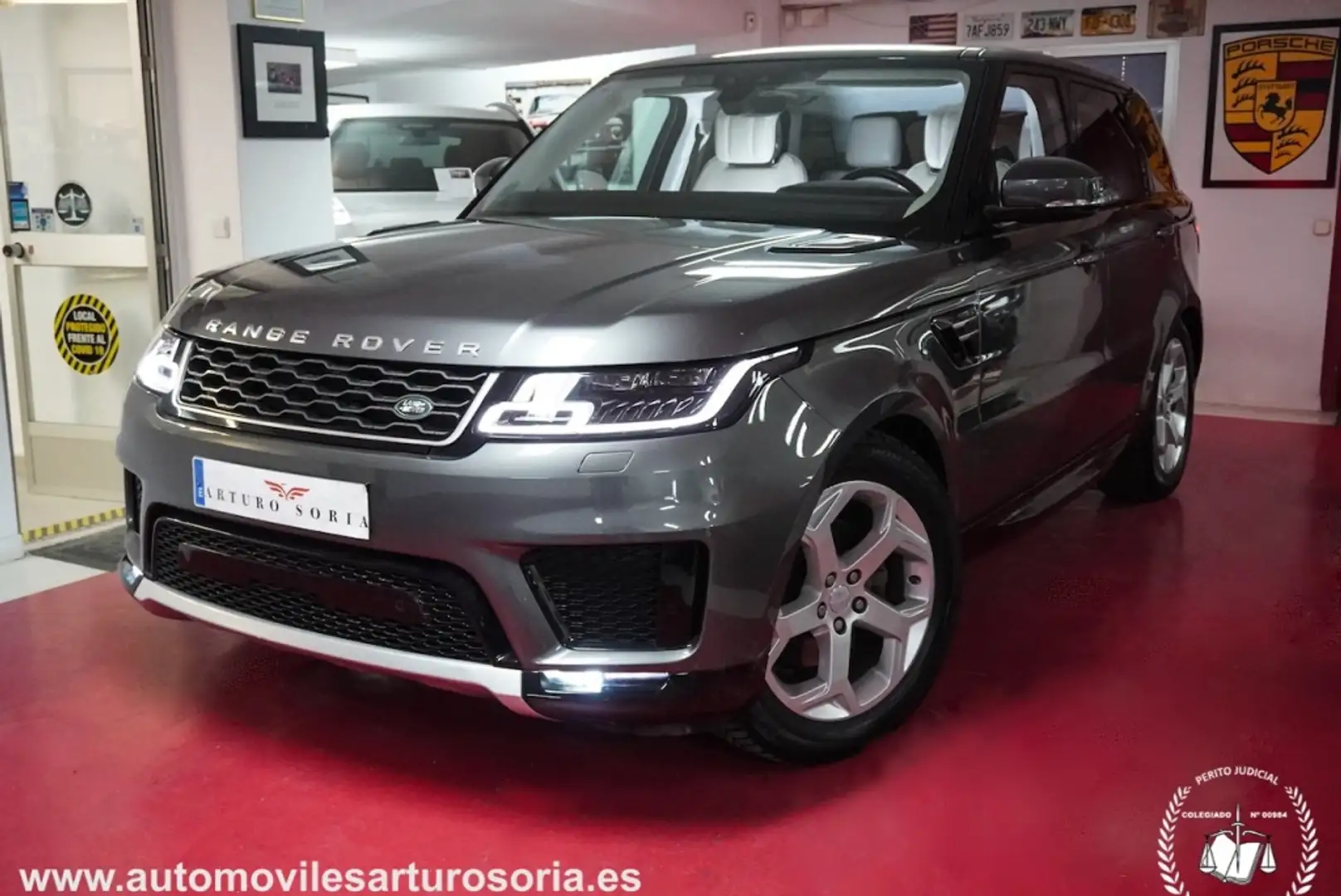 Land Rover Range Rover Sport 3.0SDV6 HSE Aut. 306 (14.75) Gris - 1