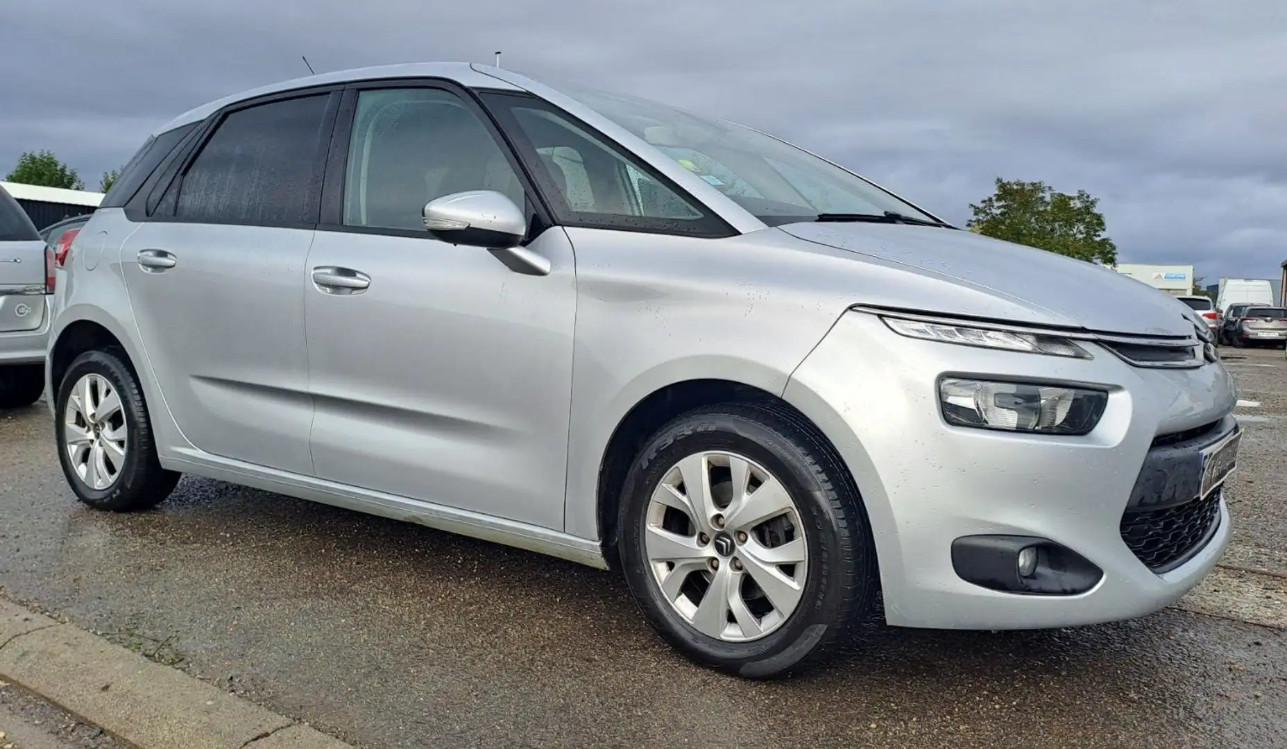 Citroen C4 Picasso II 1.6 BlueHDi 120 cv Boîte auto commercial Gris - 2