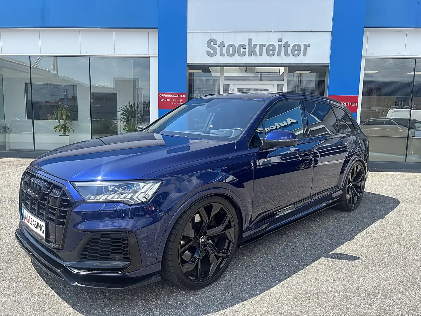 Audi Q7 55 TFSI e PHEV quattro 3x S-line*VOLLAUSSTATTUNG* Blau - 1