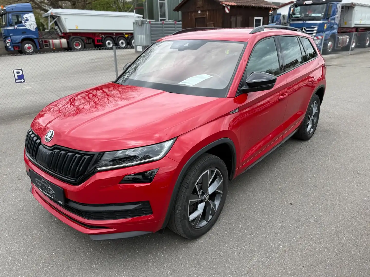 Skoda Kodiaq Sportline 4x4*DSG*LED*NAVi*AHK*KAM Rot - 1