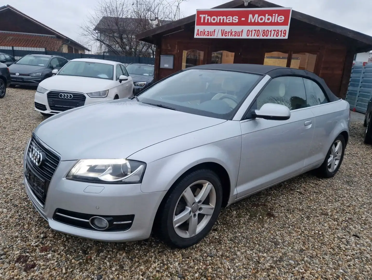 Audi A3 Cabrio Sportpaket Audi-Scheckheft Silber - 1