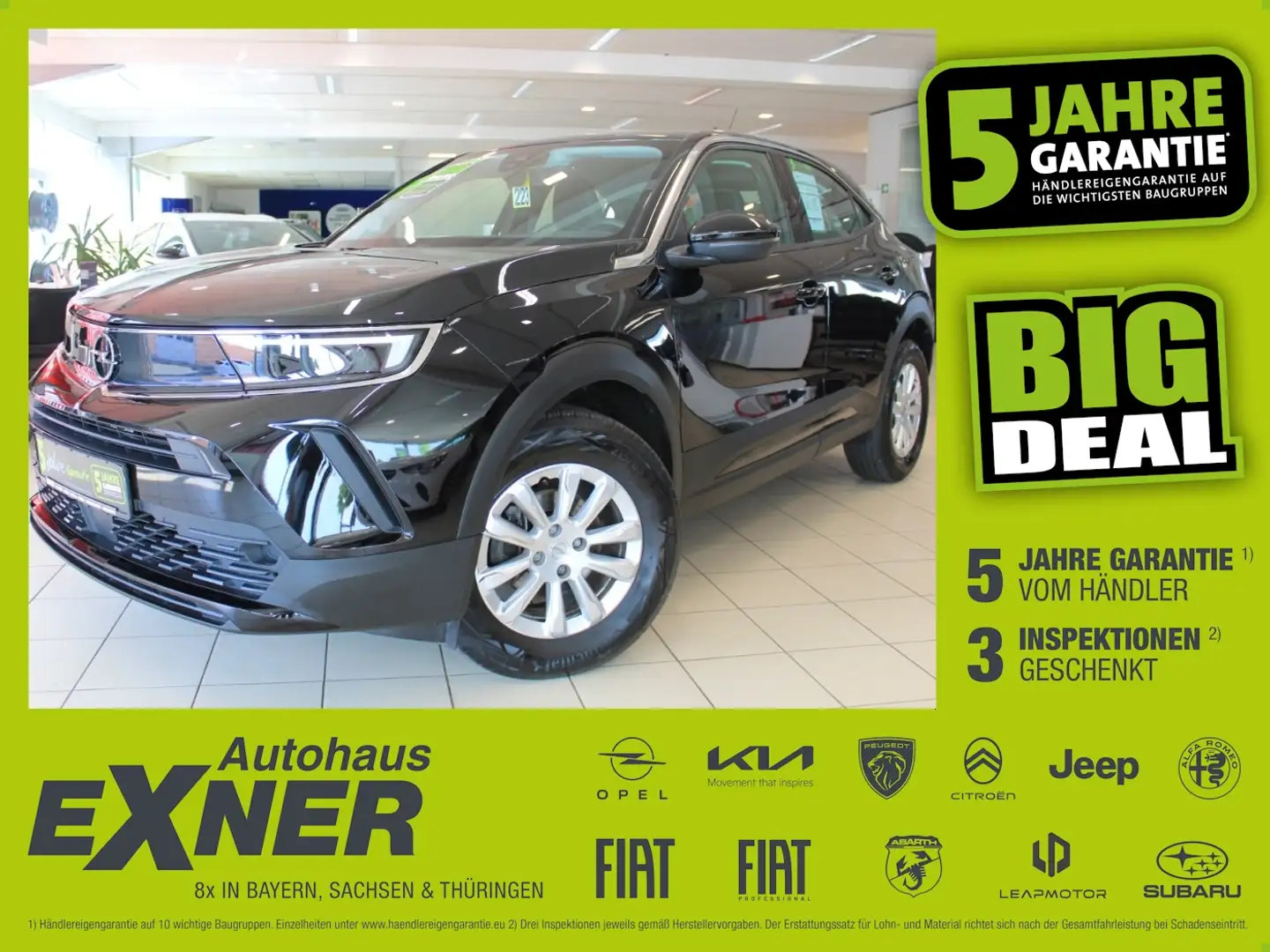 Opel Mokka 1.2 Turbo EDITION *Navi*LED*wenig KM Schwarz - 1