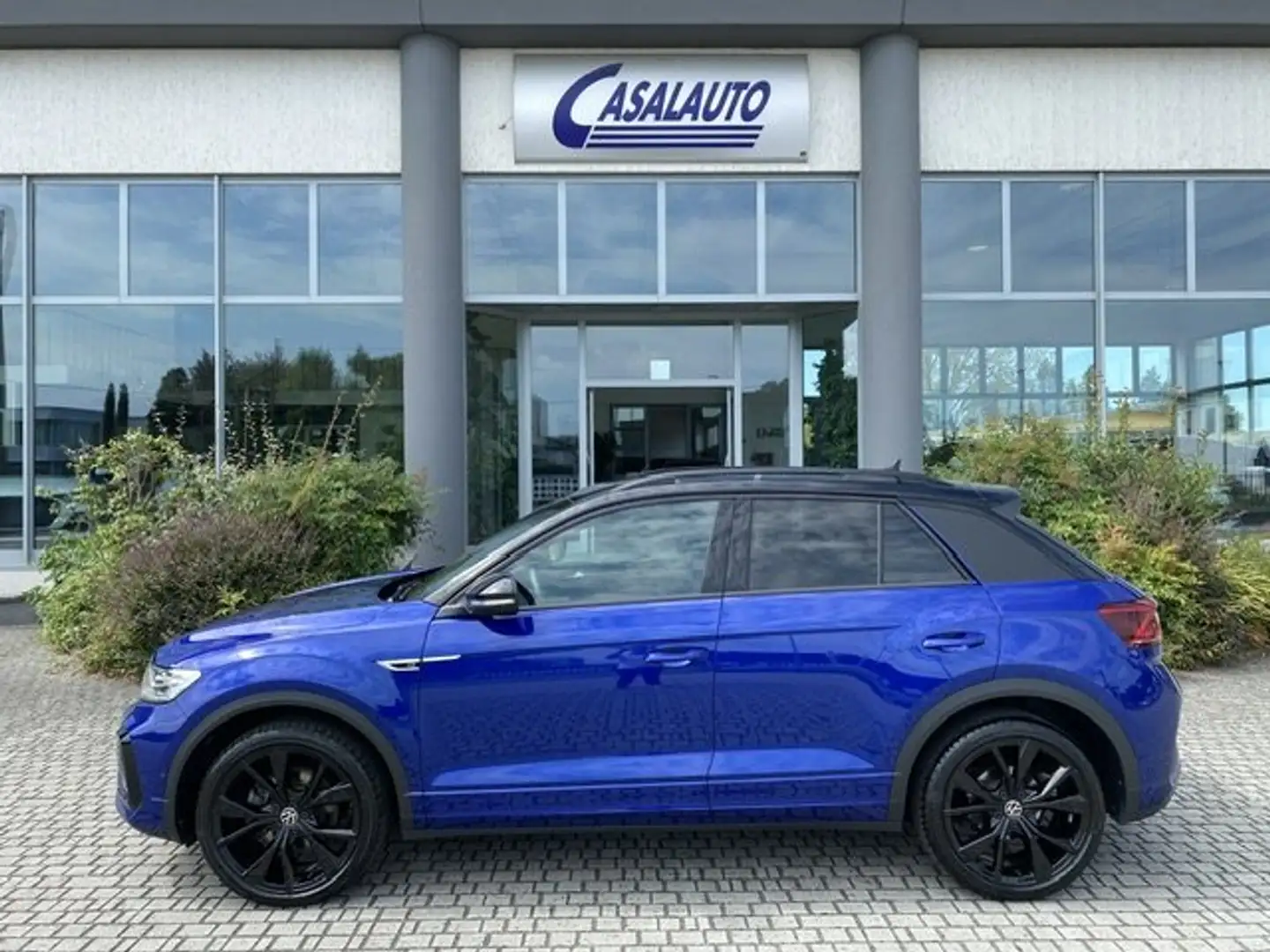 Volkswagen T-Roc 2.0 TSI R-Line 4motion DSG 19/MATRIX/PELLE/BLACK Blu/Azzurro - 1