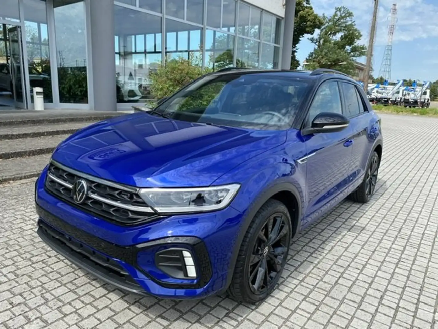 Volkswagen T-Roc 2.0 TSI R-Line 4motion DSG 19/MATRIX/PELLE/BLACK Blu/Azzurro - 2