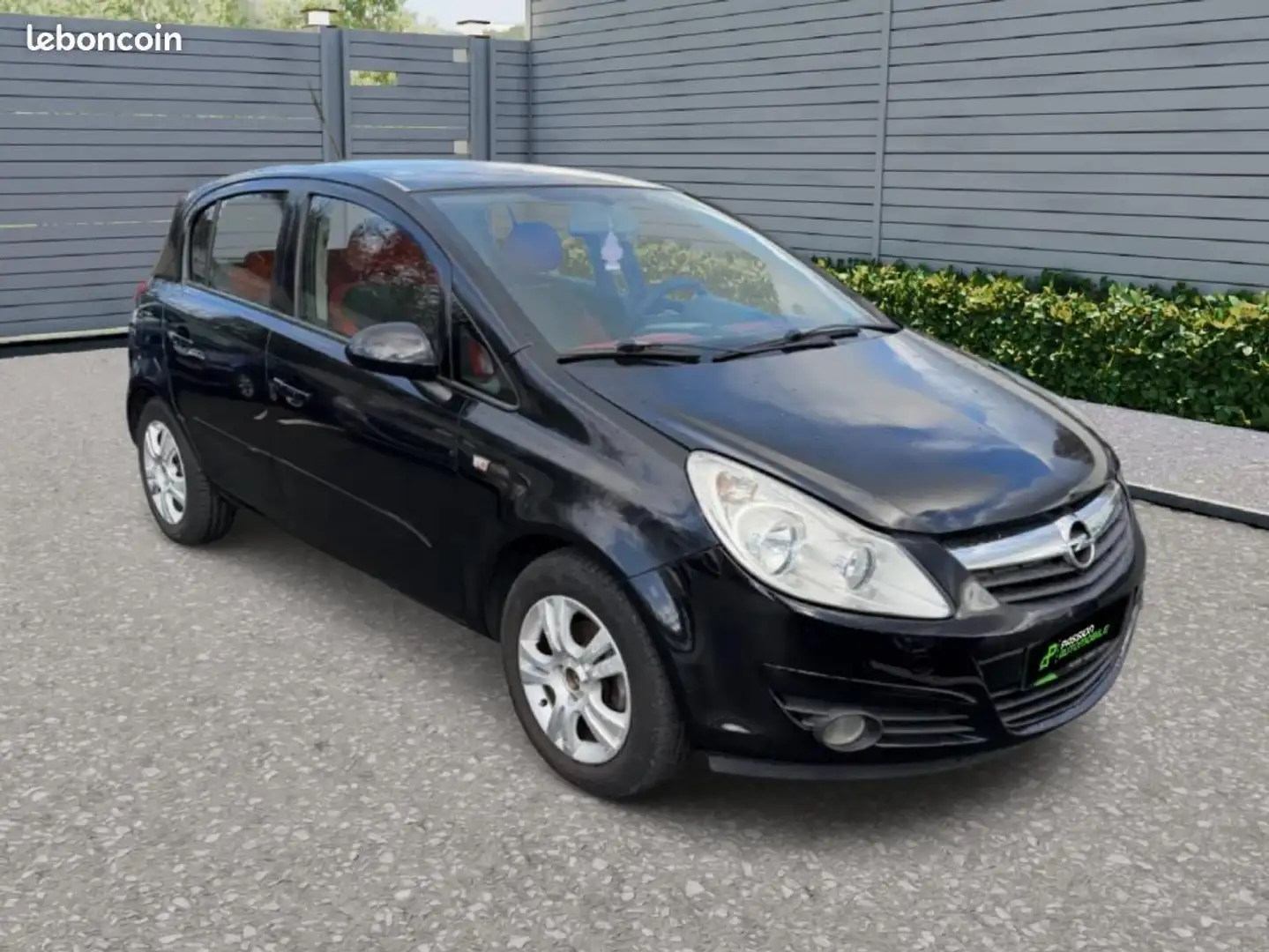 Opel Corsa D DIESEL 1ER MAIN Noir - 2