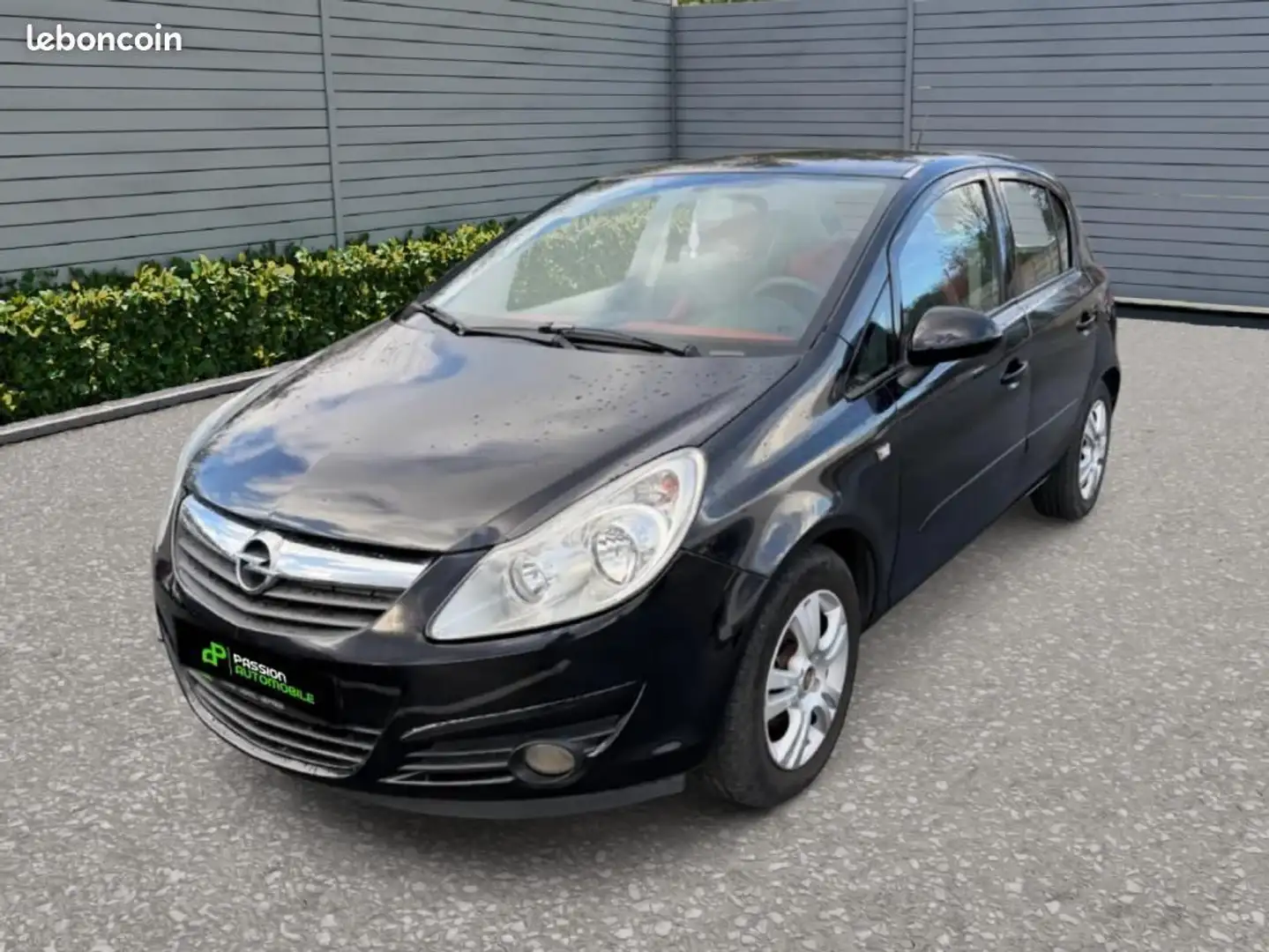 Opel Corsa D DIESEL 1ER MAIN Noir - 1