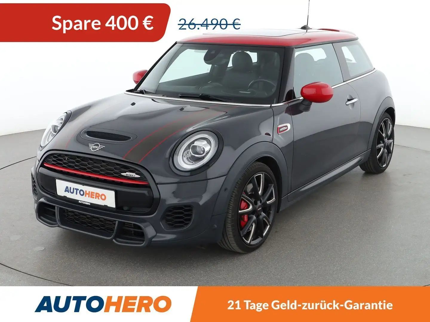 MINI John Cooper Works John Cooper Works Aut.*NAVI*LED*ACC*PANO*H&K*CAM* Grau - 1