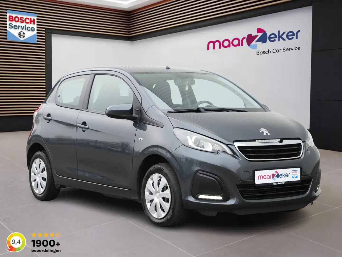 Peugeot 108 1.0 e-VTi ✅Pack Premium✅Bluetooth✅Airco✅Multifunct Grijs - 1