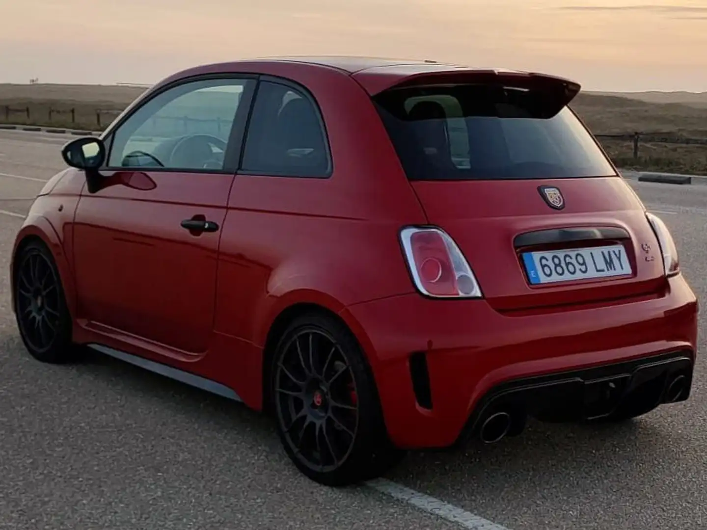 Abarth 695 Biposto Rosso Officina n°53/99 Rouge - 2