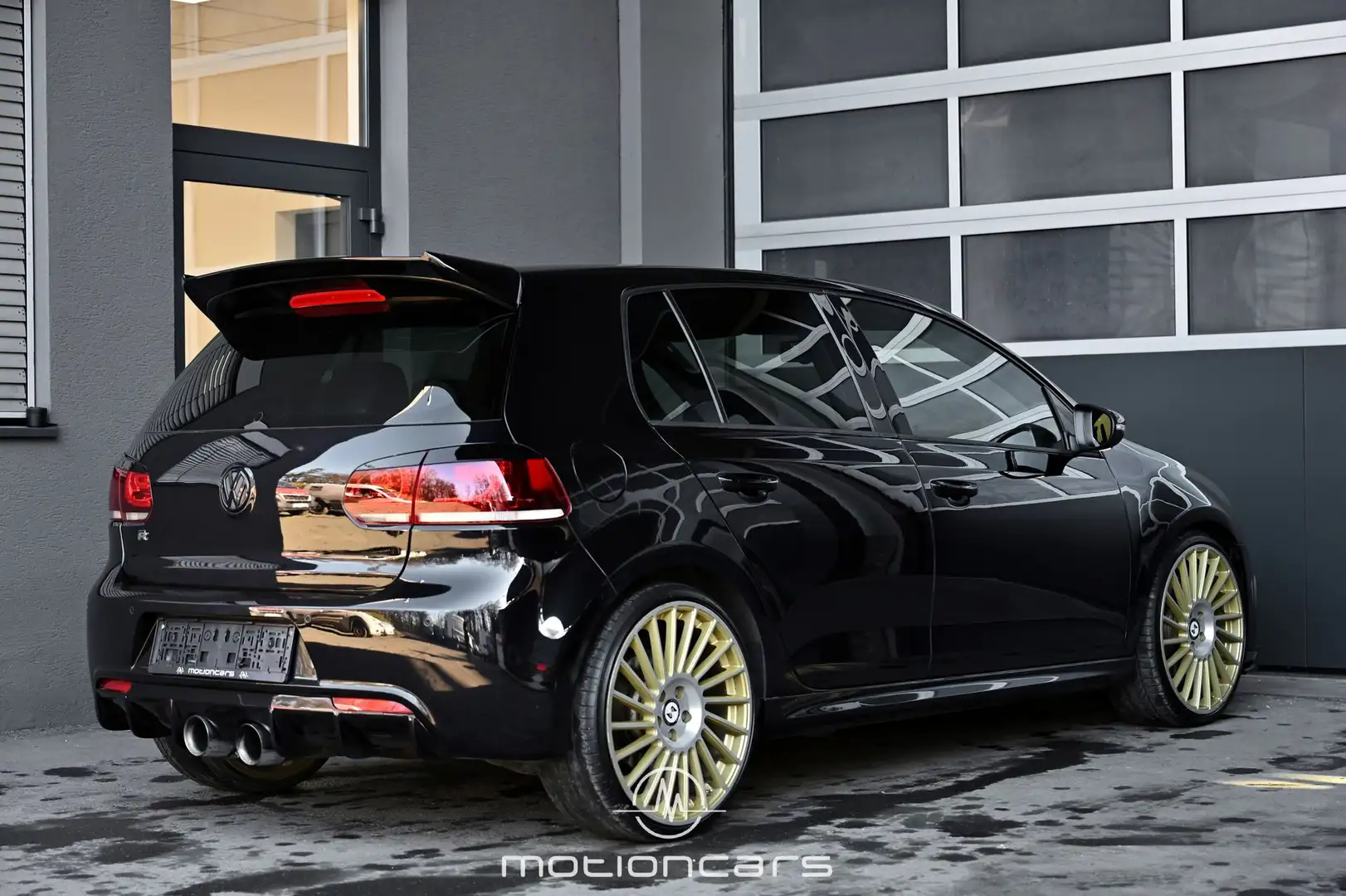 Volkswagen Golf VI R 4motion 2.0 TSI Pickerl NEU Negro - 2