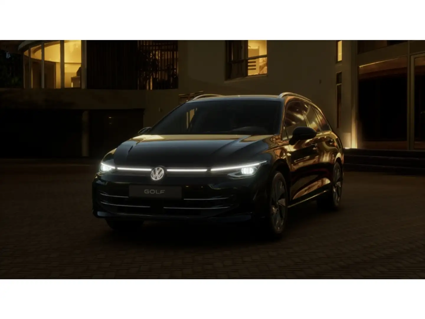 Volkswagen Golf Variant VIII 2.0TDI DSG Goal Matrix AHK Navi Rear View ACC Schwarz - 2