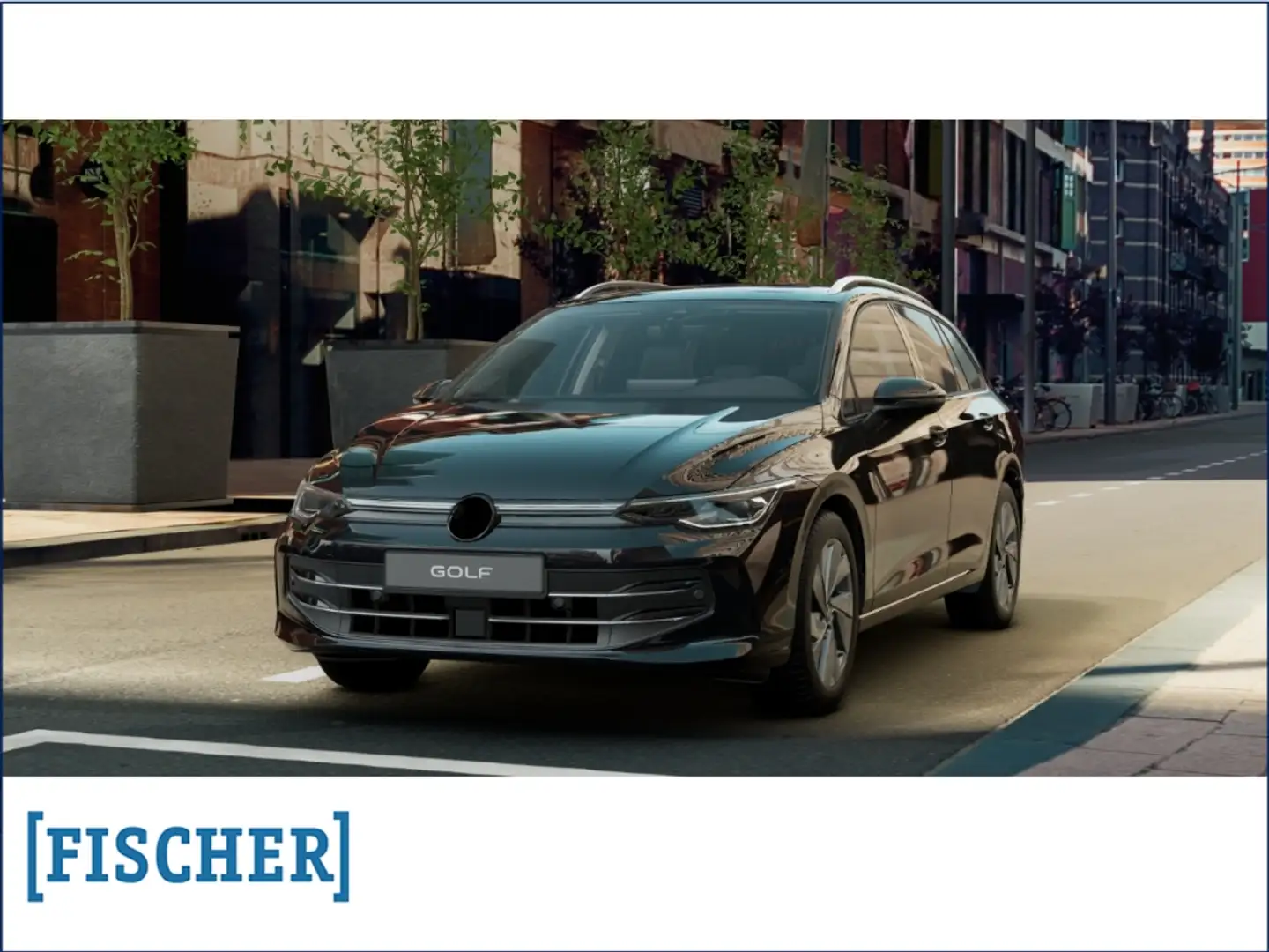 Volkswagen Golf Variant VIII 2.0TDI DSG Goal Matrix AHK Navi Rear View ACC Schwarz - 1