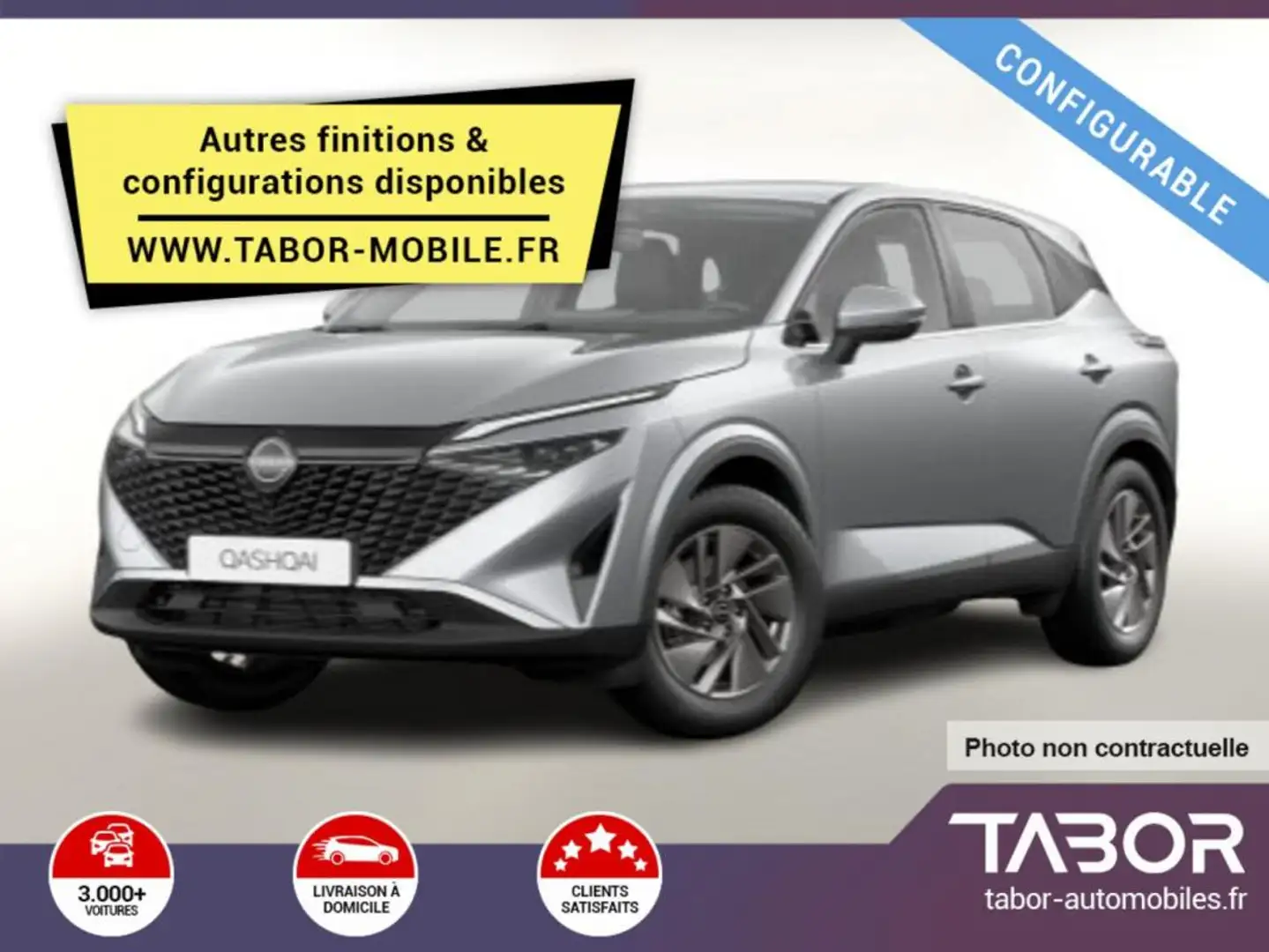 Nissan Qashqai MHEV 158 CVT Acenta FACELIFT LED Rouge - 1