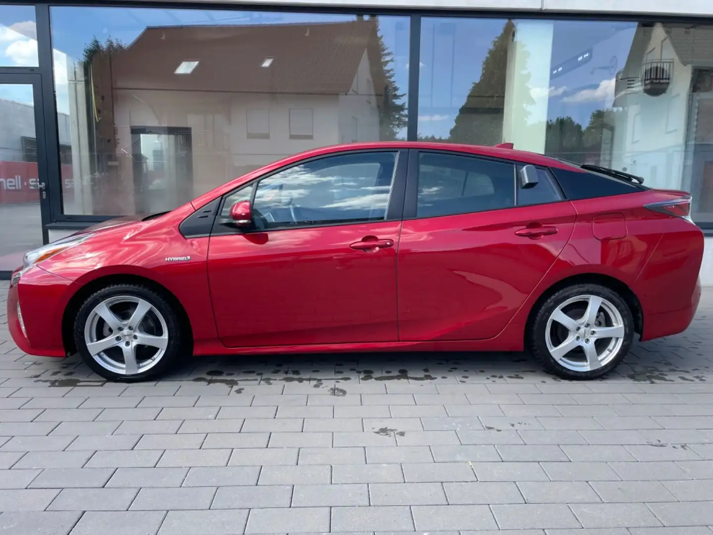 Toyota Prius Executive Spur Abstand Schilder Head Up Czerwony - 2