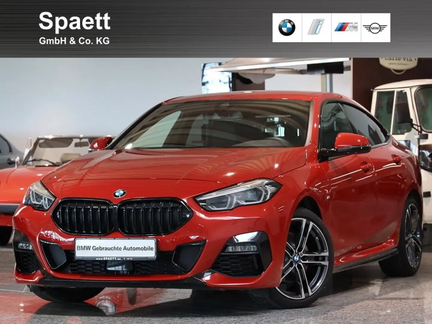 BMW 218 i Gran Coupé M Sport RFK HIFI Navi LED Rot - 1