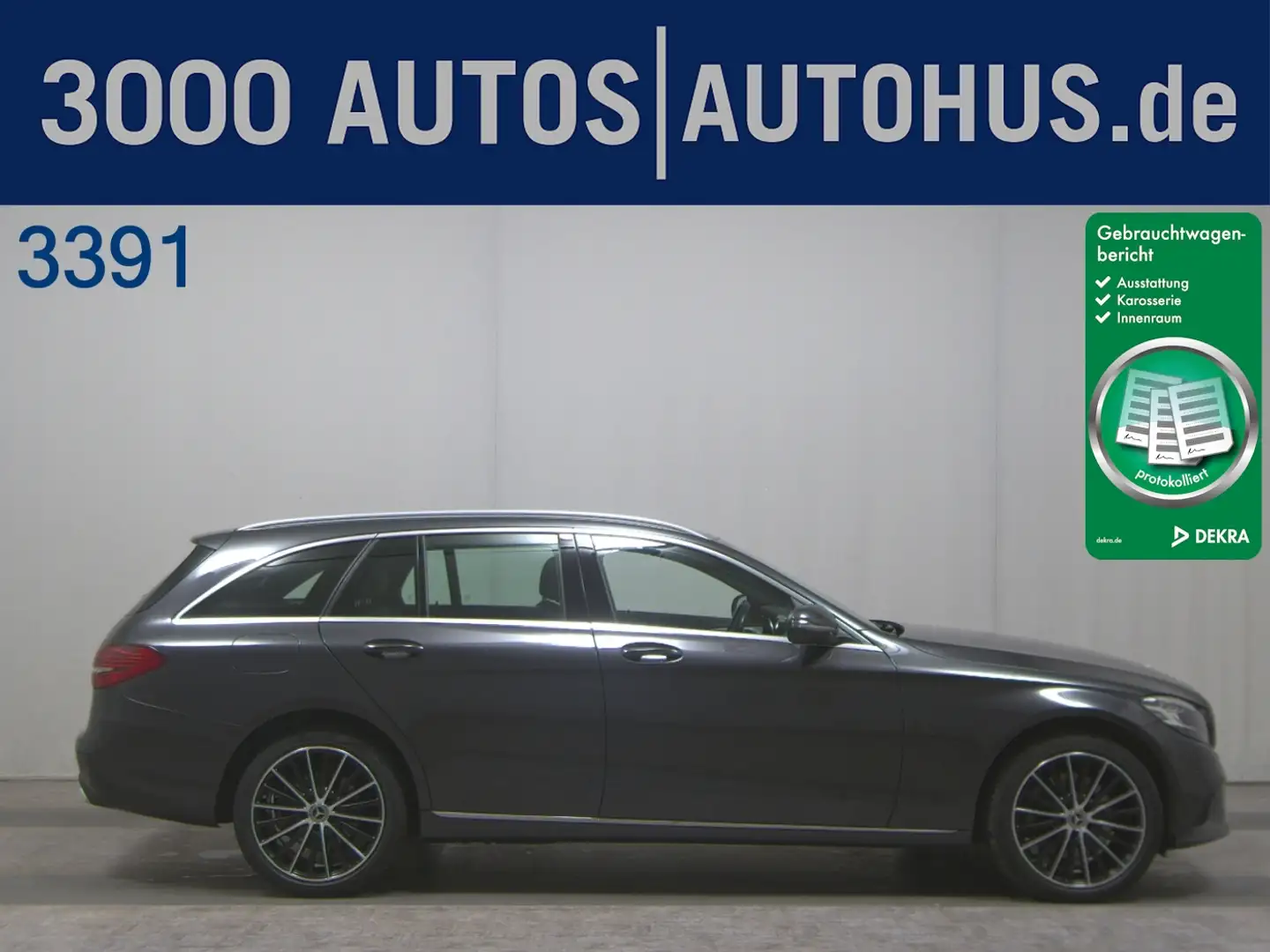 Mercedes-Benz C 300 T d 4M Avantgarde Navi LED Pano Widescreen Grau - 1