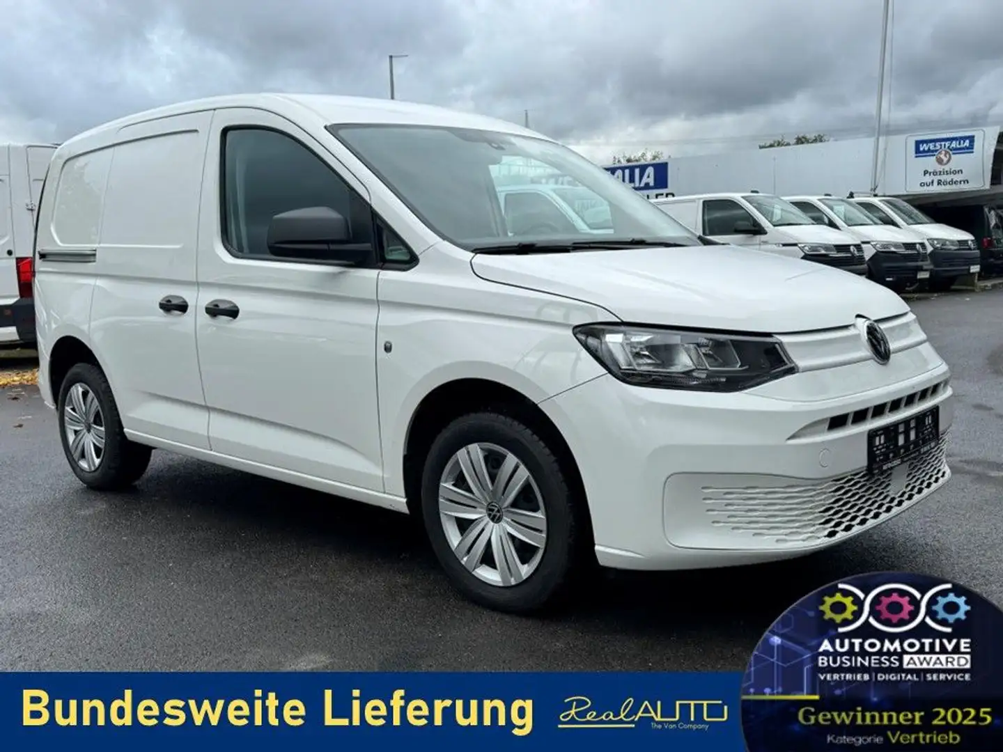 Volkswagen Caddy Kasten 2.0TDI 4Motion AHK*Klima*Flügeltür Blanc - 1