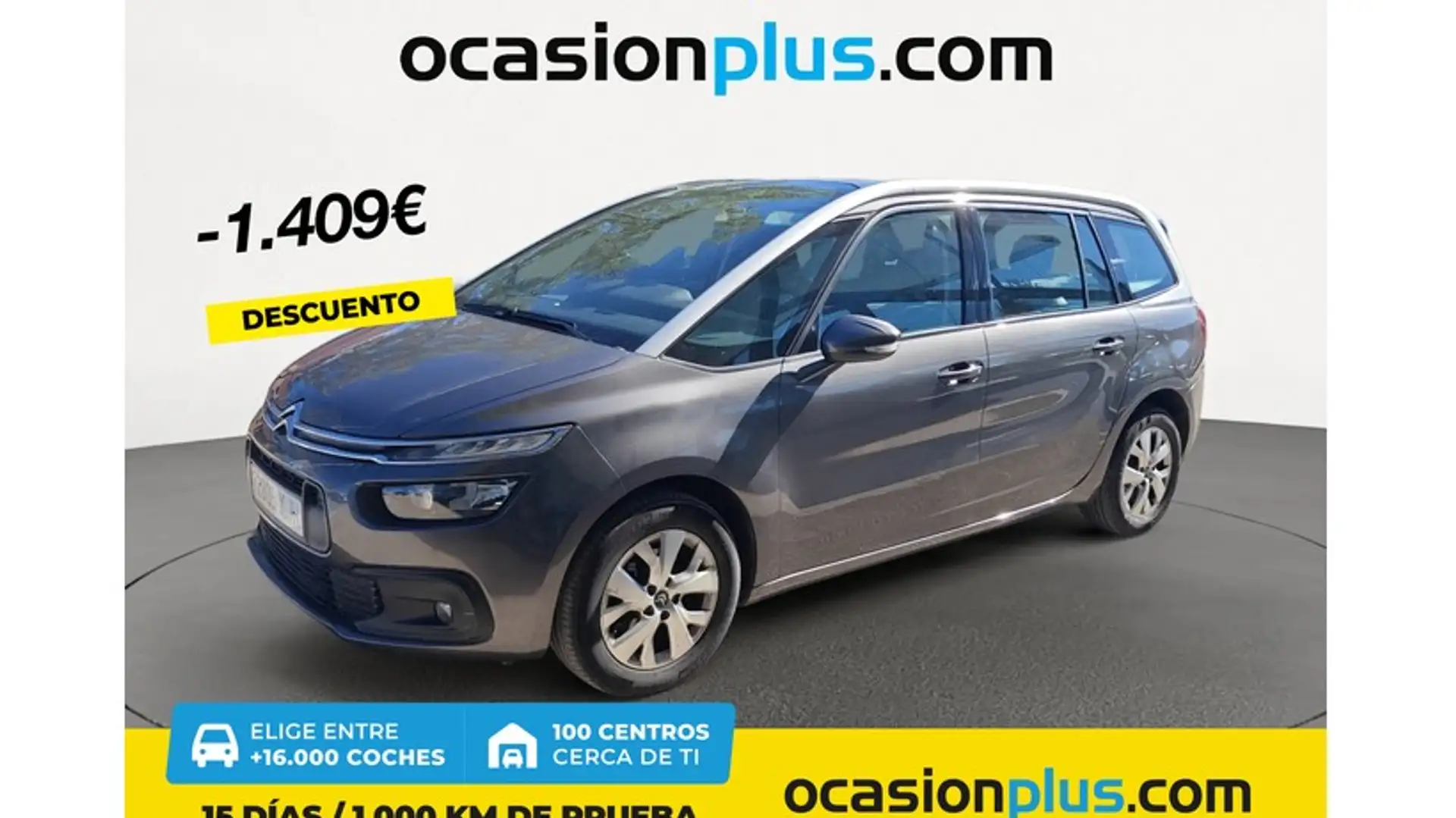 Citroen C4 Grand Picasso 1.2 PureTech S&S Live 130 Gris - 1