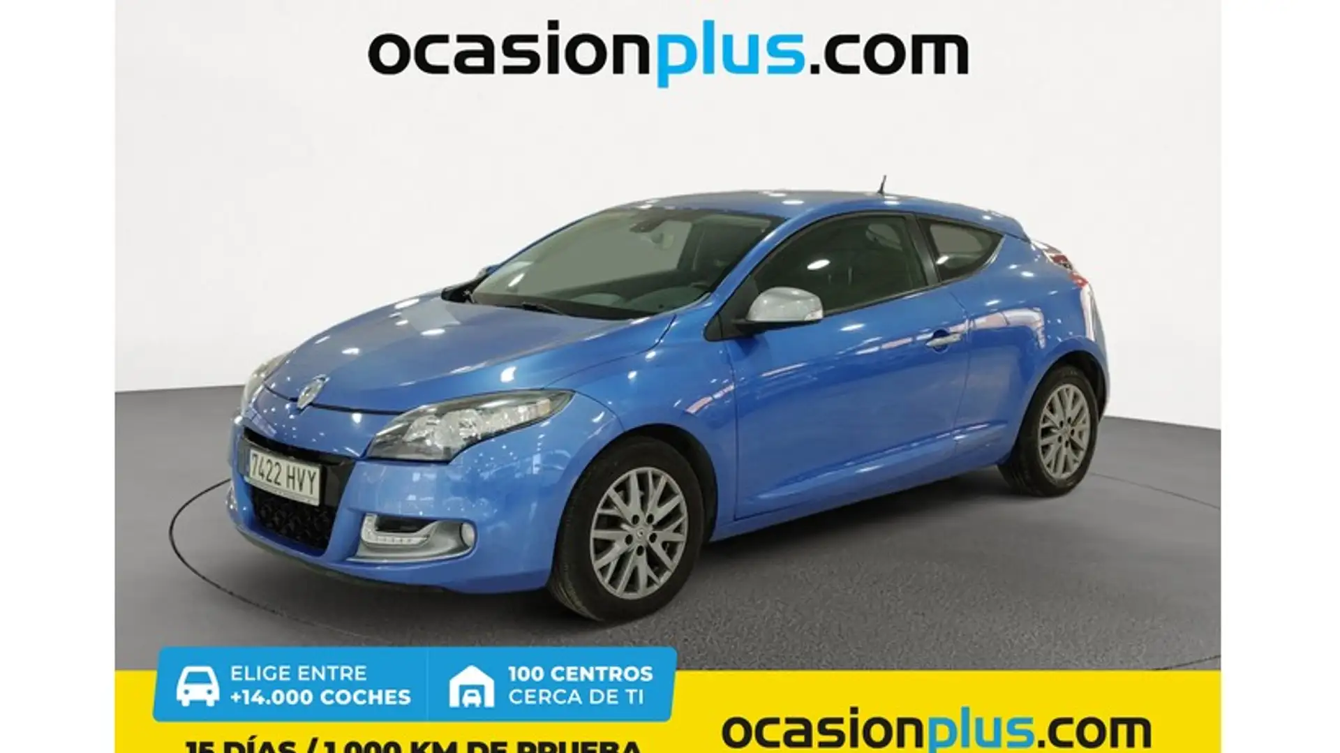 Renault Megane Coupé 1.5dCi En. GT Style S&S 110 Bleu - 1