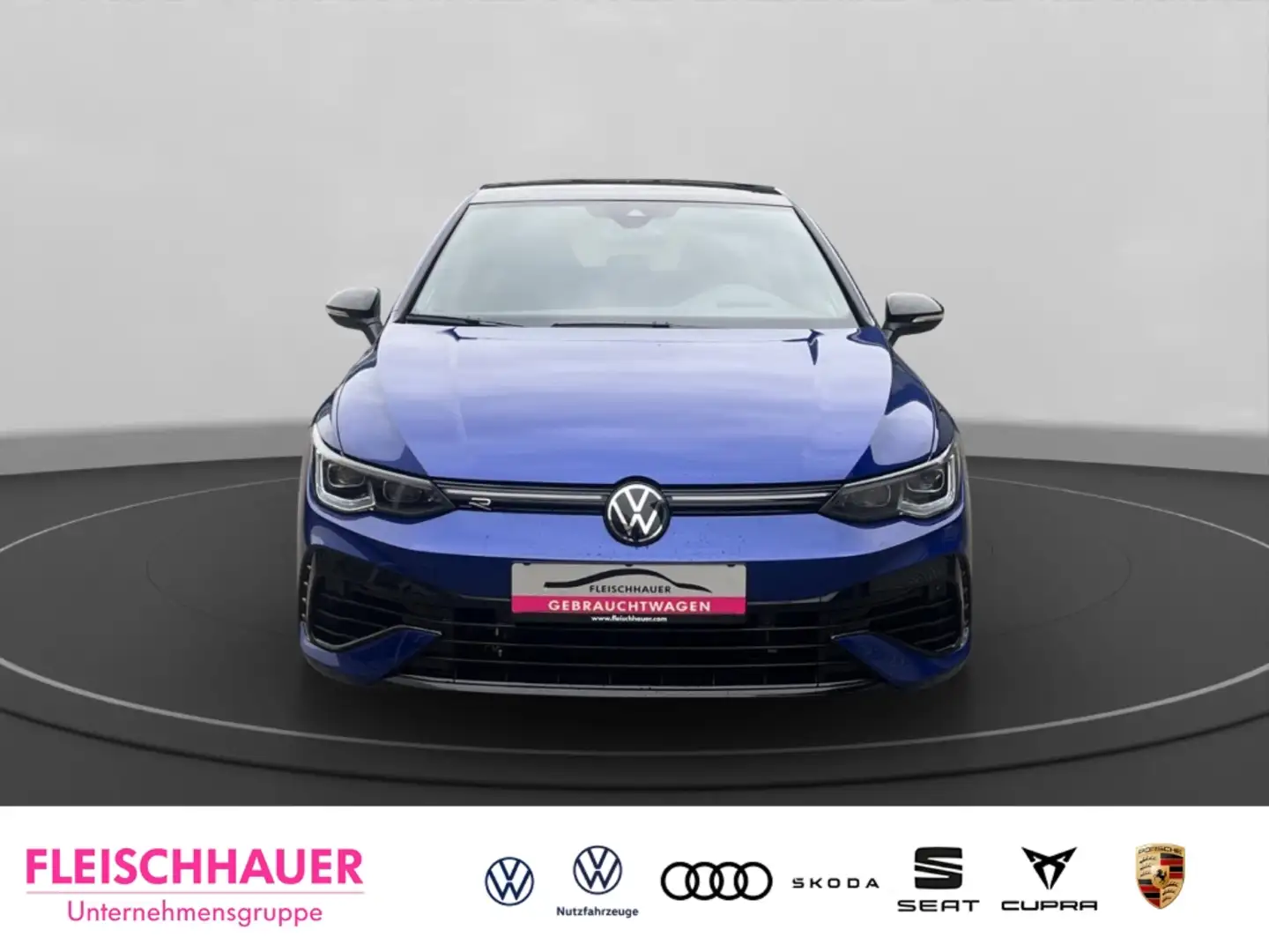 Volkswagen Golf R Nappa-Leder Navi Pano 270Kmh Matrix-LED Blau - 2