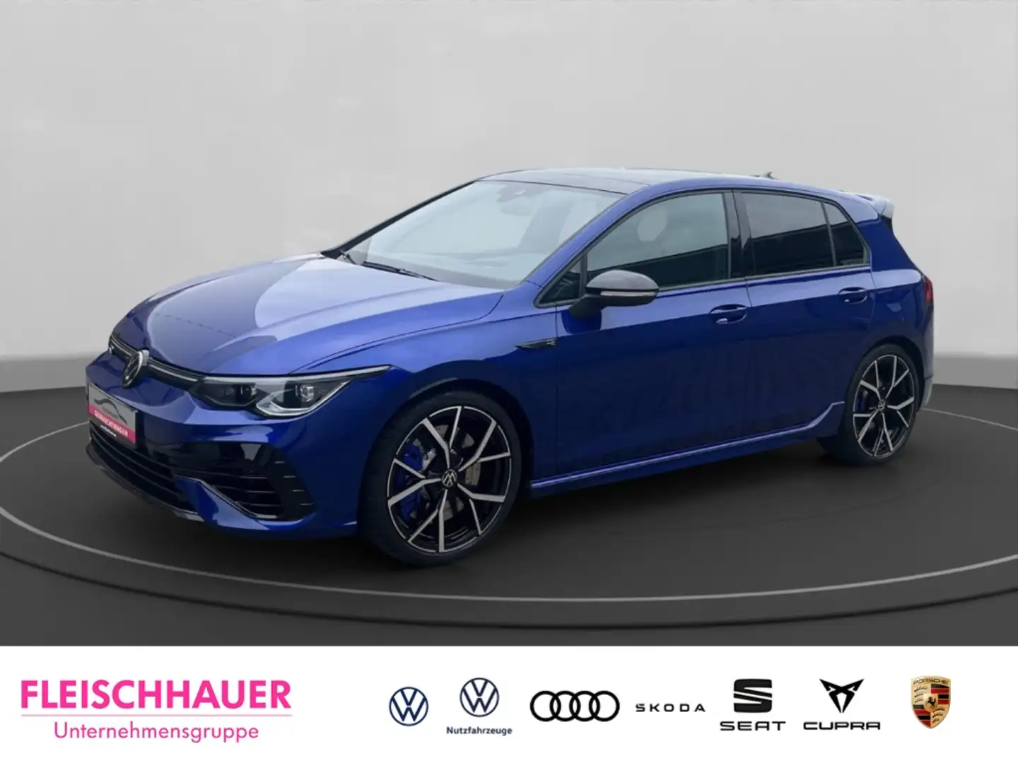 Volkswagen Golf R Nappa-Leder Navi Pano 270Kmh Matrix-LED Blau - 1