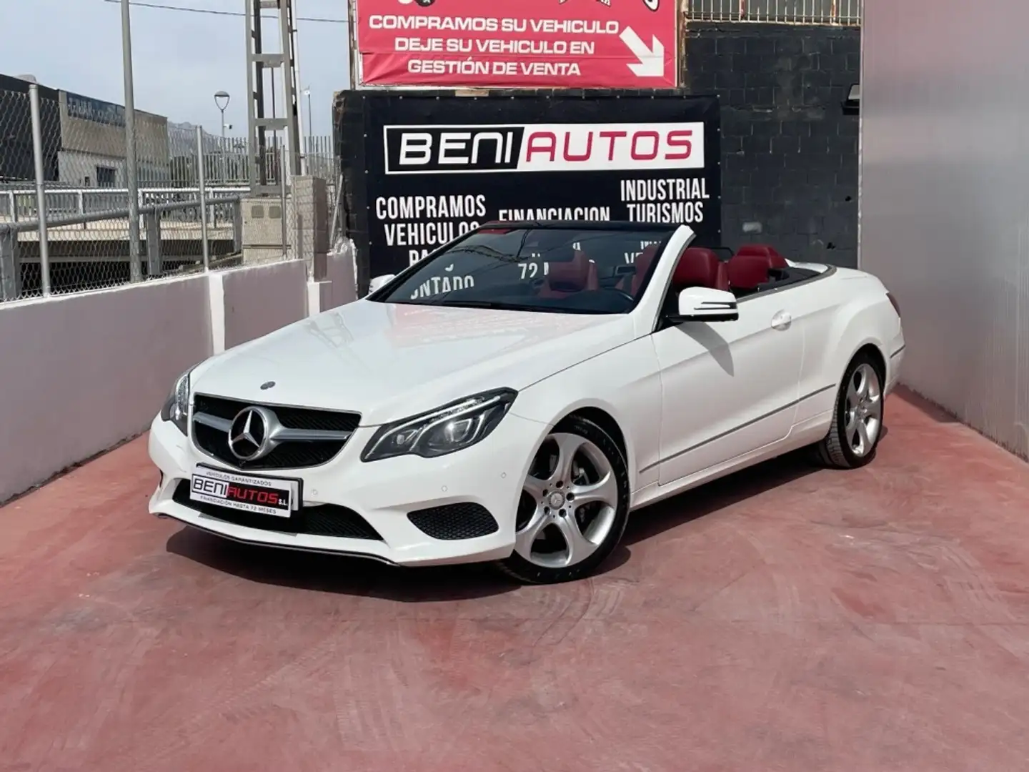Mercedes-Benz E 350 Cabrio 350d 9G-Tronic Blanco - 1