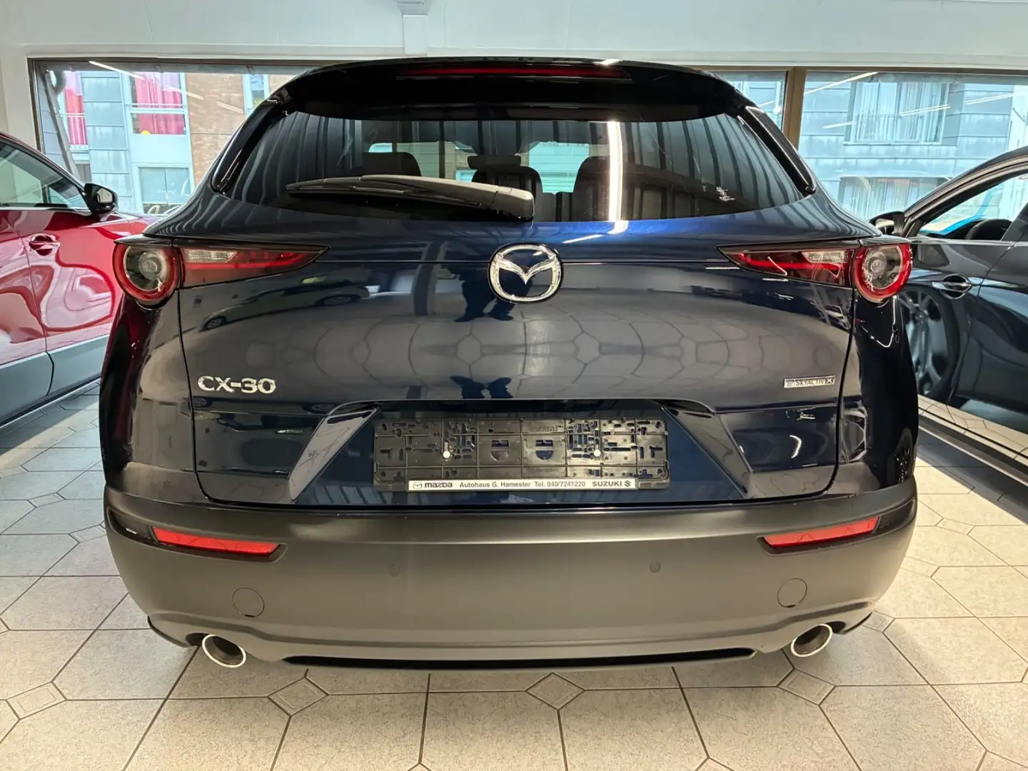 Mazda CX-30 SKYACTIV-X 186 AT Exclusive-Line Blauw - 2