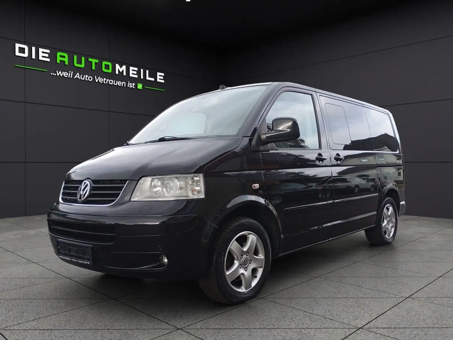 Volkswagen T5 Multivan T5 Multi. Highl. Leder SHZ Kamera AHK Xen PDC Noir - 1