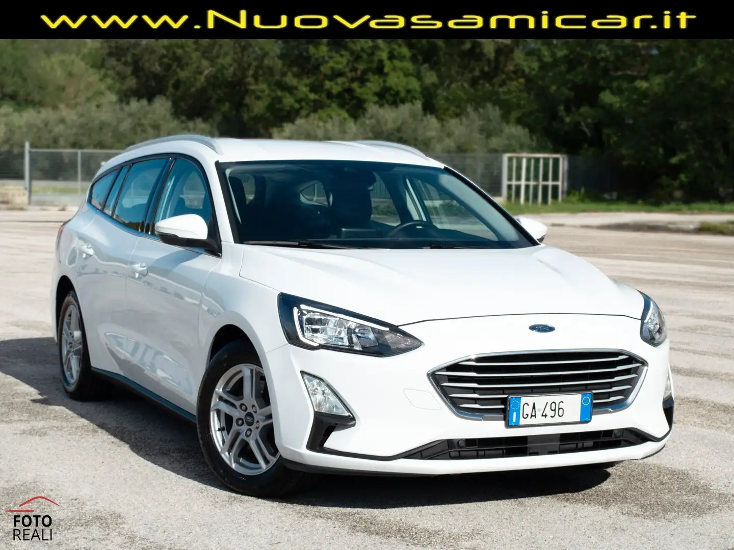 Ford Focus 1.5 ECOBLUE 120 CV SW BUSINESS Weiß - 1
