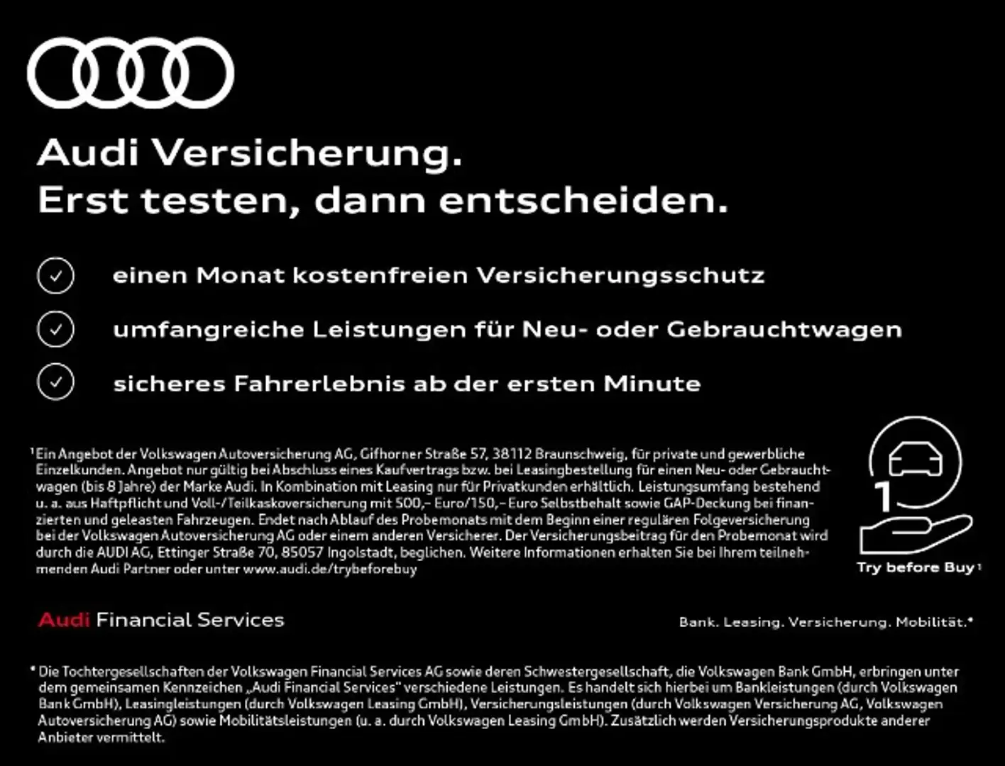 Audi A3 SB advanced 3 0 TFSI Schaltgetriebe Schwarz - 2