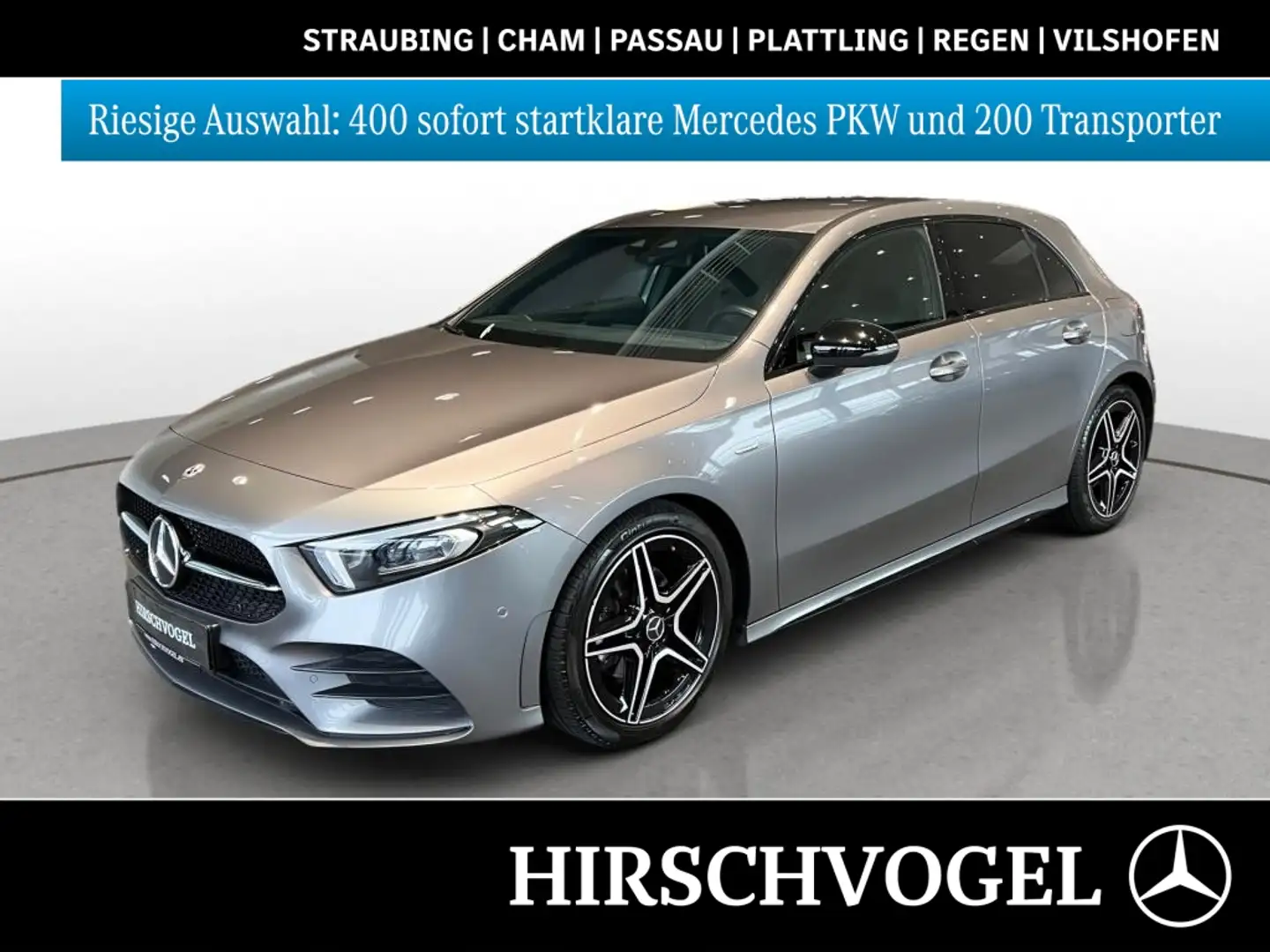 Mercedes-Benz A 200 d EDITION 2020+AMG-Line+Night+AHK+Standhzg Grau - 1