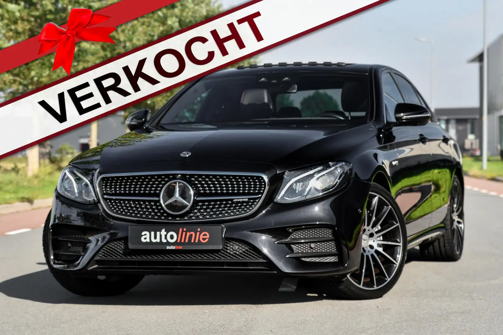 Mercedes-Benz E 43 AMG 4MATIC. Pano, Luchtv, Distro+, Memory, 360, HUD, B Noir - 1