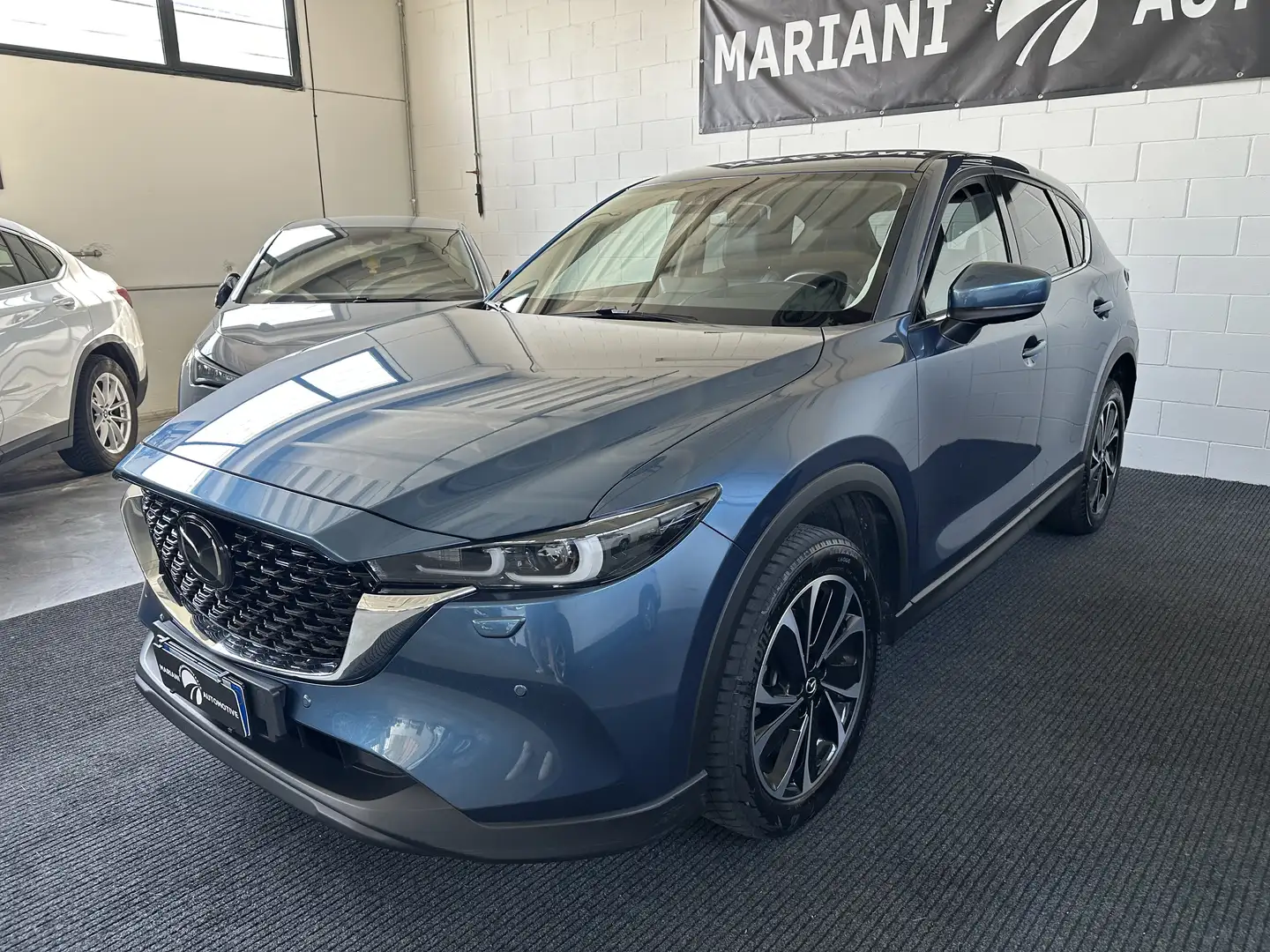 Mazda CX-5 CX-5 2.2 Exceed Plus Pack pelle Black 150cv auto Bleu - 2
