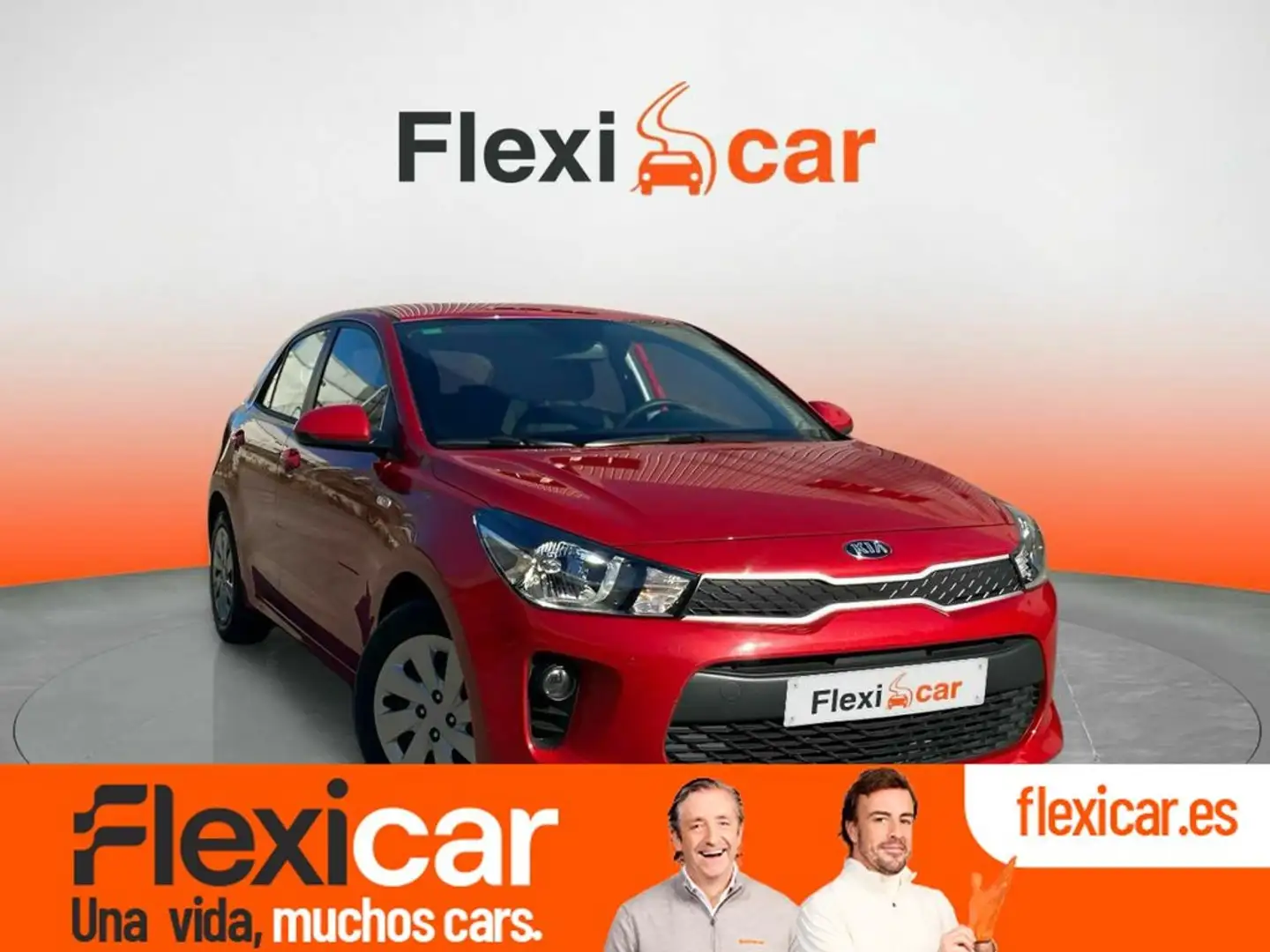 Kia Rio 1.2 CVVT Drive Rojo - 1