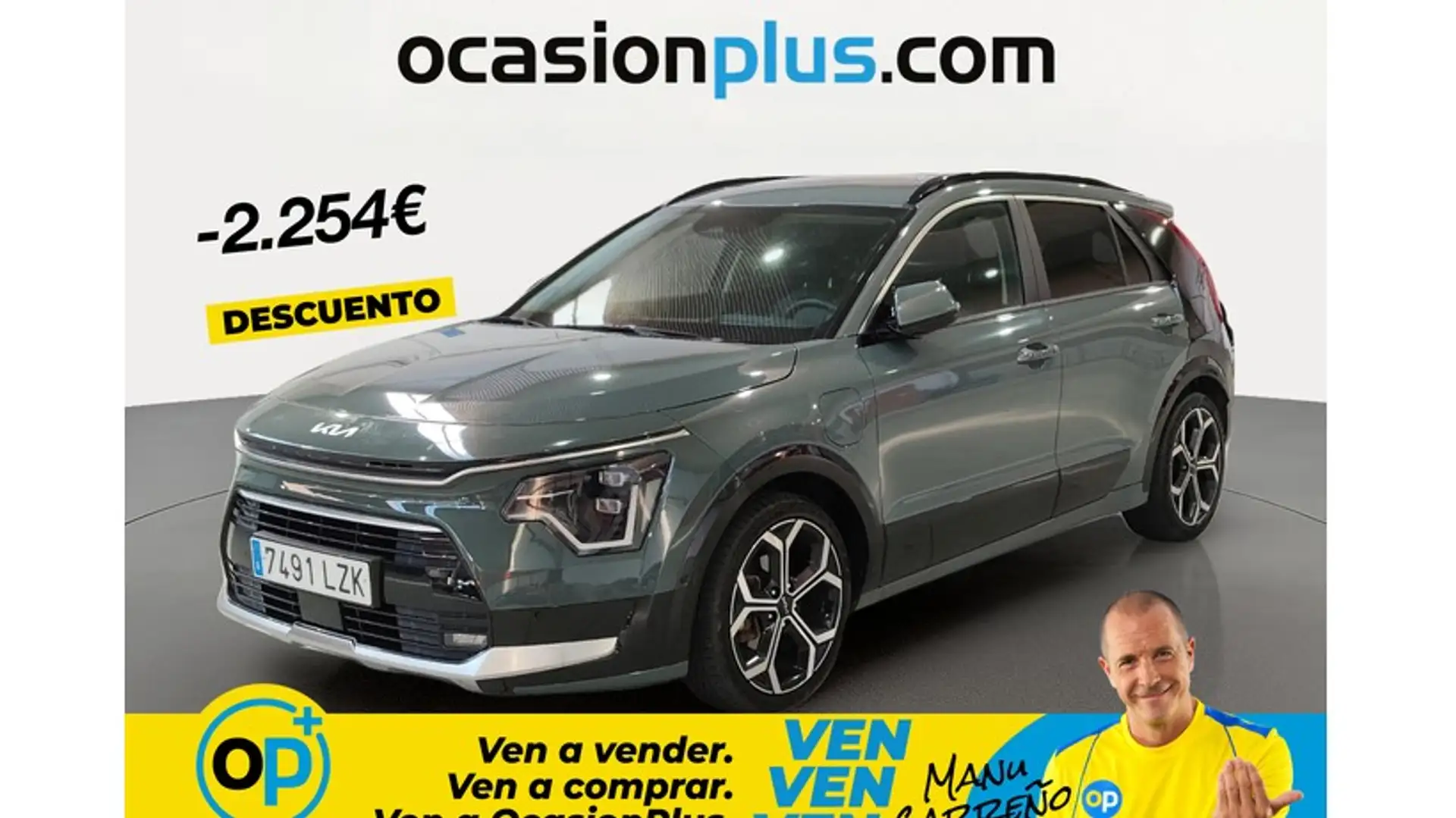 Kia Niro 1.6 PHEV Emotion 183 Verde - 1